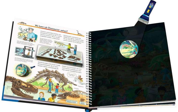 Produktbild Ravensburger Wieso? Weshalb? Warum? Leuchte und entdecke: Dinosaurier (Deutsch, Susanne Gernhäuser, Sebastian Coenen, 2023)