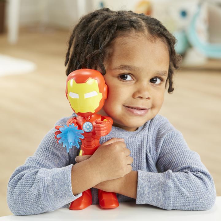 Immagine prodotto Hasbro Figura d'azione di Iron Man in formato super, giocattolo da supereroe per Ki