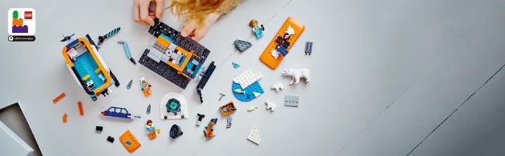 Immagine prodotto LEGO Spazzaneve artico della città con laboratorio mobile (60378, LEGO City)