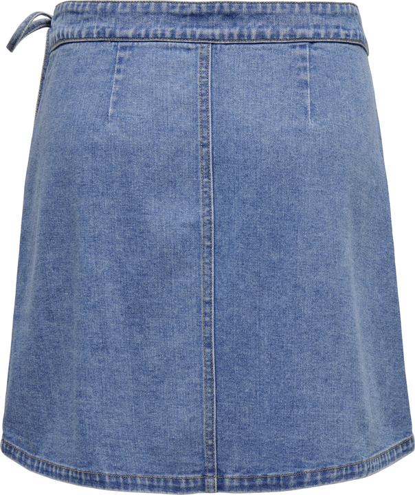 Only Onlvilla Wrap Tie Skirt Dnm Gua