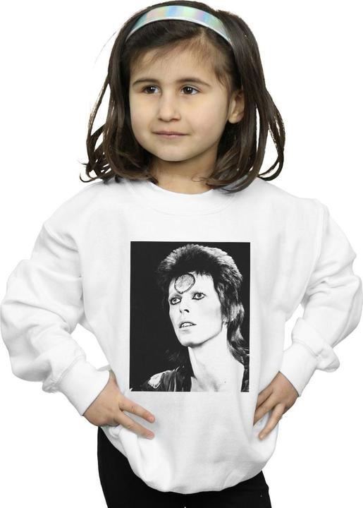 Produktbild David Bowie Ziggy Looking Sweatshirt Mädchen (152, 158)
