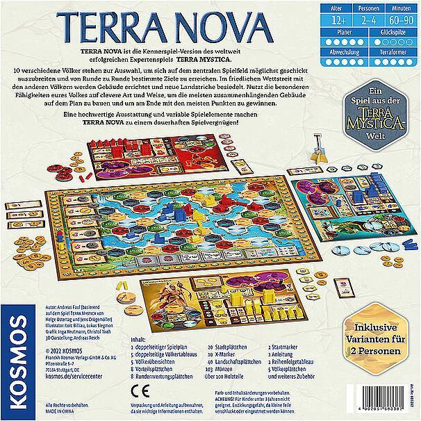 Actual product image Kosmos Terra Nova (German)