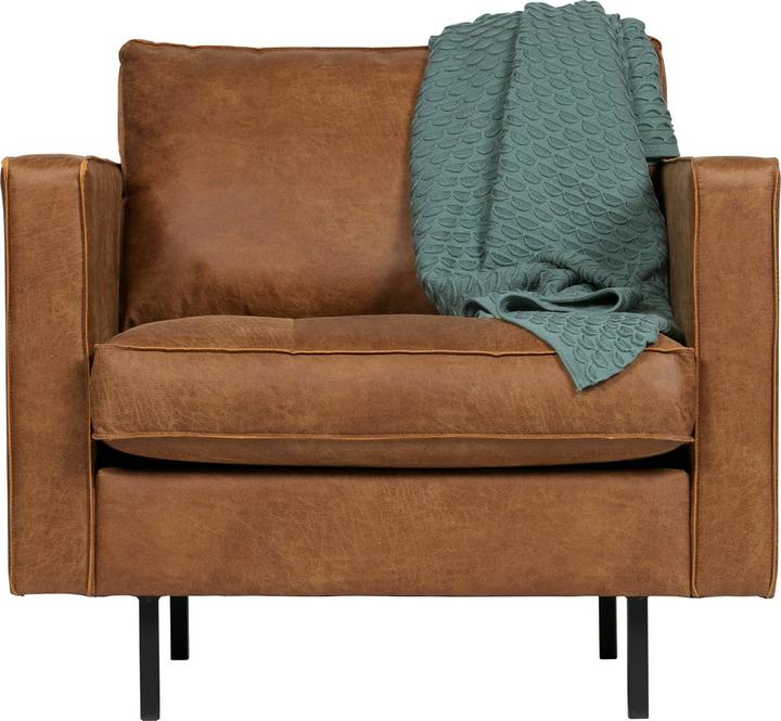 BePureHome Sessel Classic Rodeo Cognac