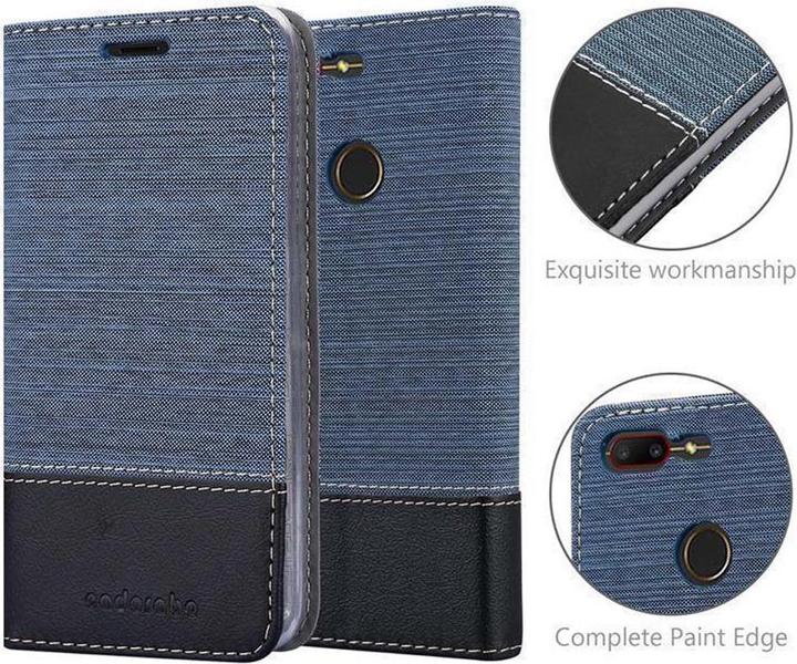 Actual product image Cadorabo Book Jeans Optics Cover (ZTE Nubia N3)