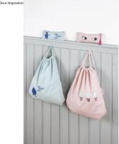 Image du produit Rayher Sac à cordon avec sac à cordon, bleu clair