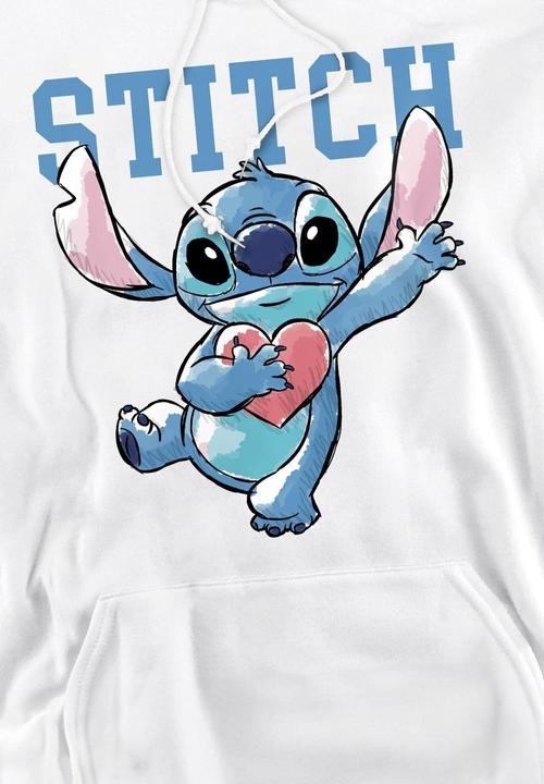 Image du produit Lilo & Stitch - Sweat à capuche CLUTCHING HEARTS - Homme (L)