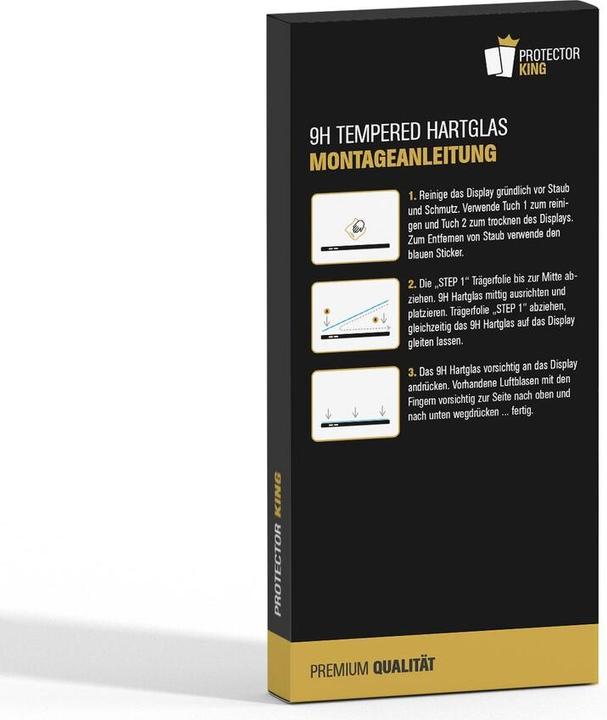 Produktbild Protectorking 6x echtes Tempered 9H Panzerhartglas 3D KLAR (6 Stück, IPad Pro 9.7)