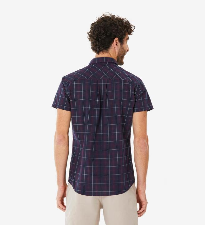 Produktbild Forclaz Hemd Herren kurzarm - NH100 blau (3XL)