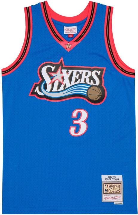 Mitchell & Ness Swingman Jersey Philadelphia 76ers TROPICAL Iverson - M (M)