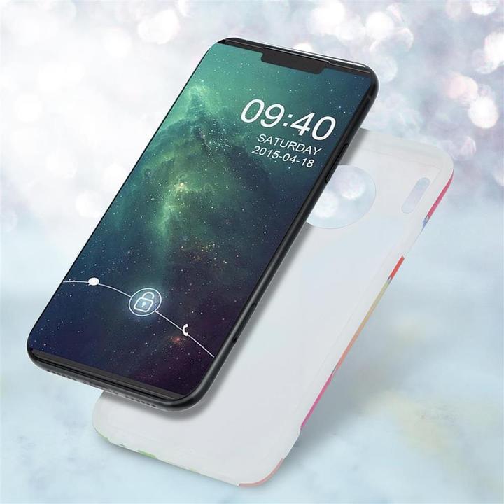 Image du produit Cadorabo Couverture IMD TPU Marbre coloré (Mate 30)