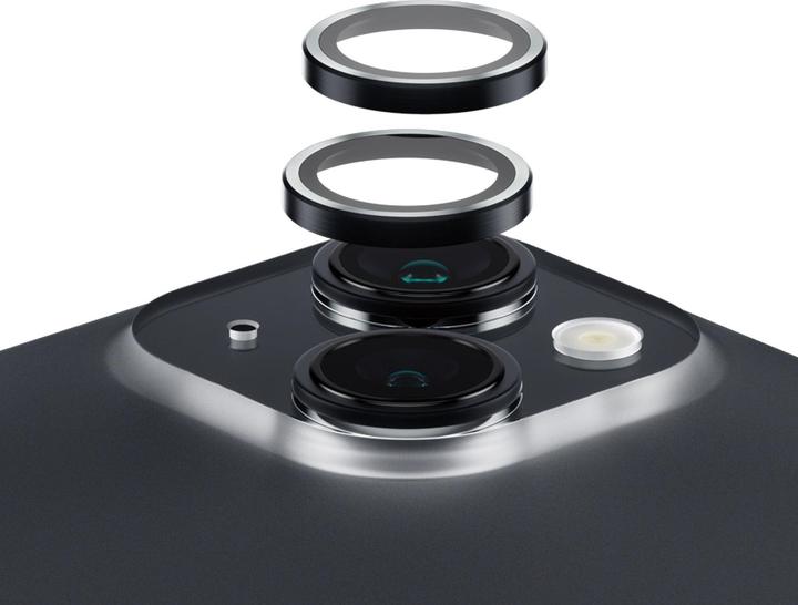 Produktbild PanzerGlass Hoops Camera Lens Protector (1 Stück, Apple iPhone 15 Plus, Apple iPhone 15)