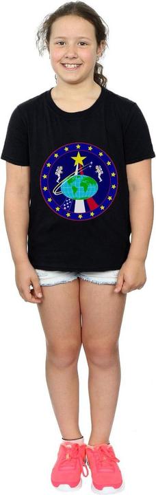 Immagine prodotto Nasa Classic Globe Astronauts Maglietta Ragazze (116)