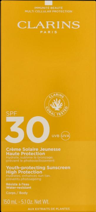 Image du produit Clarins Solaires Crème pour le Corps Sun Protection Factor 30 (re) (Crème solaire, SPF 30, 150 ml)