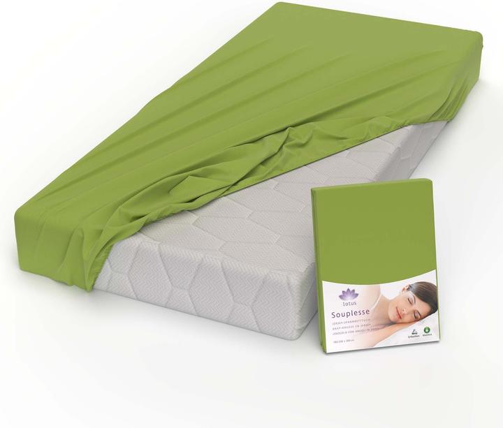 Produktbild Lotus Bettwaren Jersey Fixleintuch Souplesse (120 x 200 cm)
