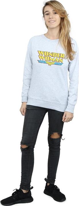 Produktbild Wonder Woman Crackle Logo Sweatshirt (L)