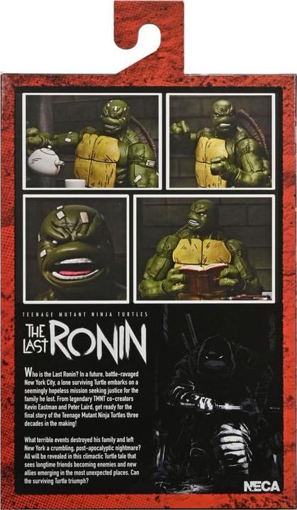 Actual product image Neca Teenage Mutant Ninja Turtles (The Last Ronin) Action Figure Battle Damaged Ronin 18 cm