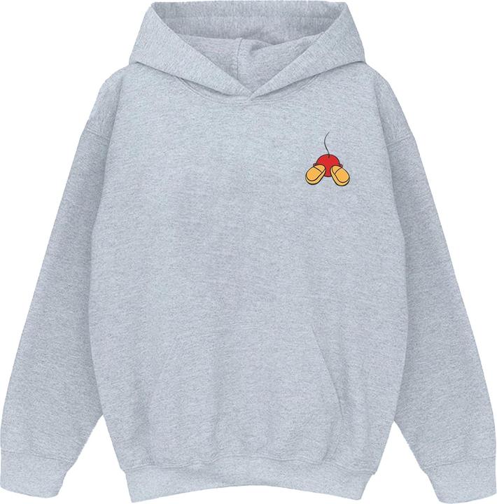 Disney Mickey Mouse Backside Breast Print Kapuzenpullover Mädchen
