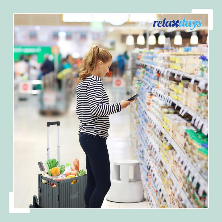 Actual product image Relaxdays Shopping cart