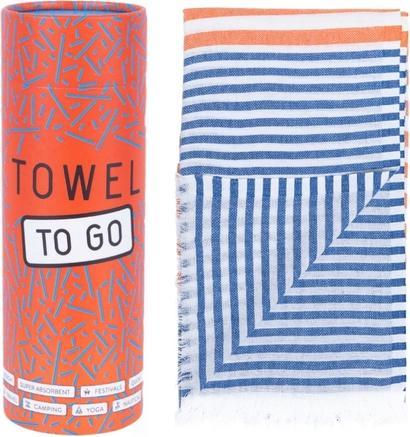 Towel to go Bali royal/orange (180 x 100 cm)