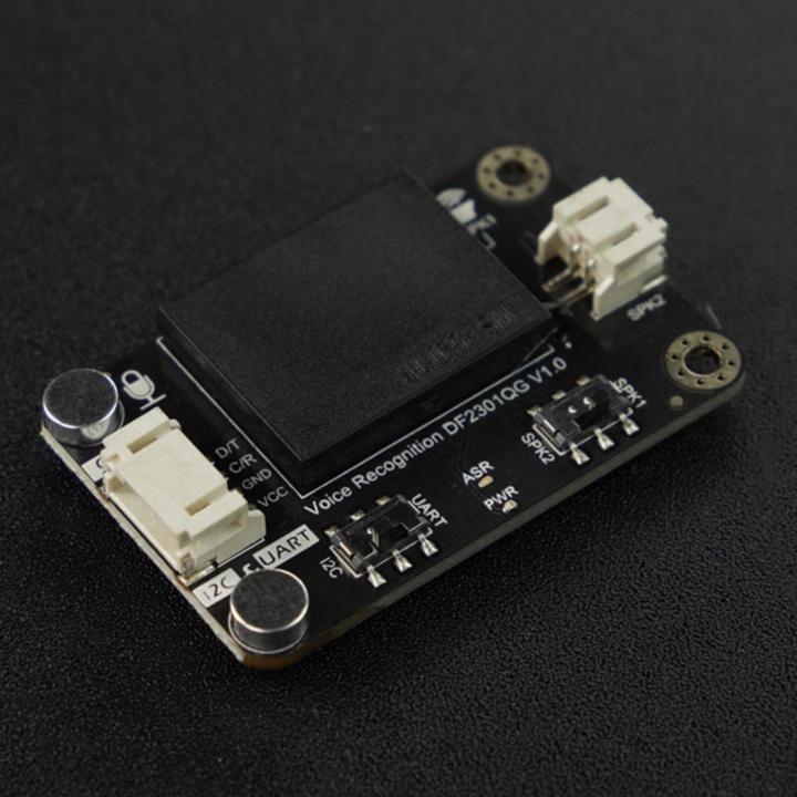 Immagine prodotto DFRobot Modulo di riconoscimento vocale Gravity per I2C e UART