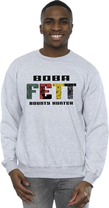 Produktbild Star Wars Boba Fett Character Logo Sweatshirt (4XL)