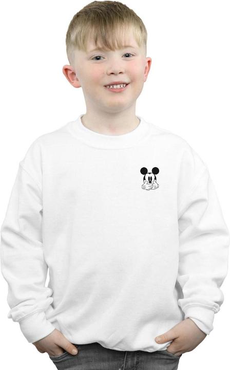 Immagine prodotto Disney Mickey Mouse Dont Speak Breast Print Felpa Ragazzi (116)
