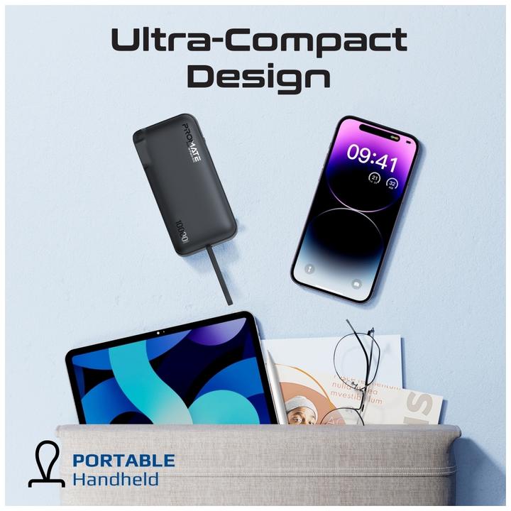 Actual product image ProMate PowerPack-10C Powerbank 10000mAh (10000 mAh, 62.50 W, 36 Wh)