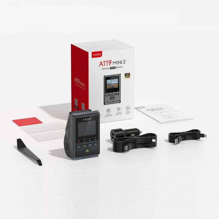 Immagine prodotto Viofo A119 Mini 2 (WiFi, Visione notturna, Ricevitore GPS, QHD)