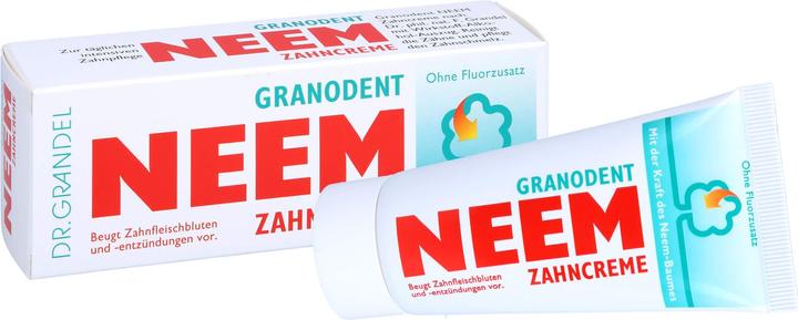 Produktbild Dr Grandel DR:GRANDEL Granodent NEEM Zahncreme ohne Fluorzusatz, 50 ml Zahncreme
