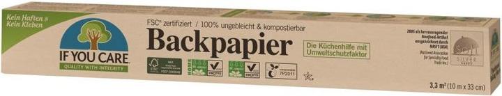 Image du produit If You Care Papier sulfurisé compostable (33 x 10 cm)