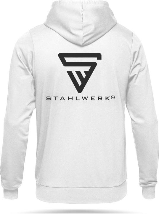 Produktbild Stahlwerk Hoodie Kapuzenpulli Kapuzenpullover Weiss Grösse XXXL (3XL)