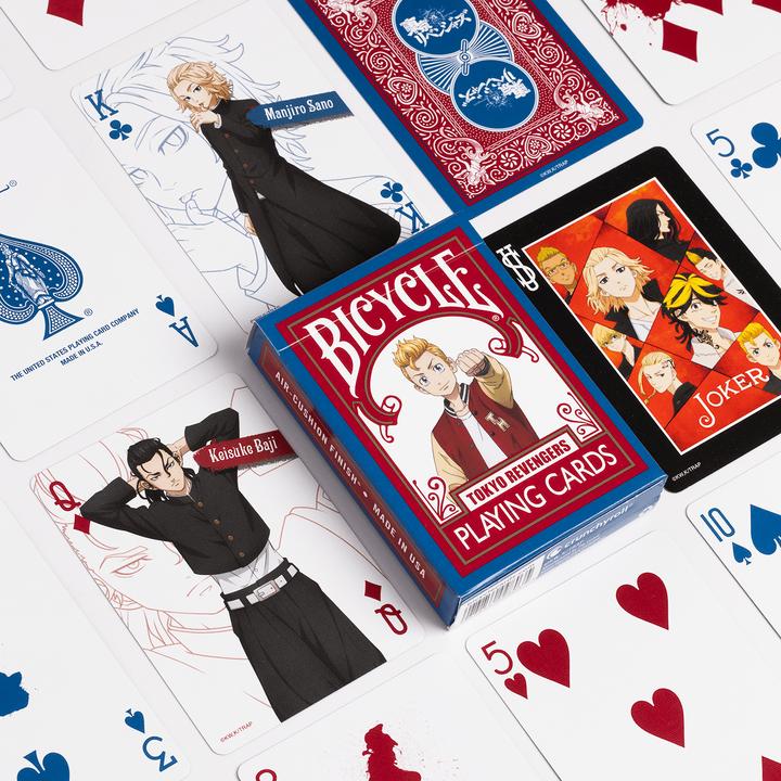 Actual product image Bicycle Tokyo Revengers Playing Cards (English)