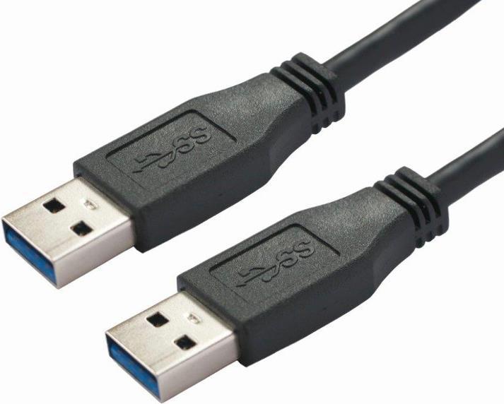 Actual product image Bachmann USB cable USB (M) to USB (M) (1 m, USB 2.0)