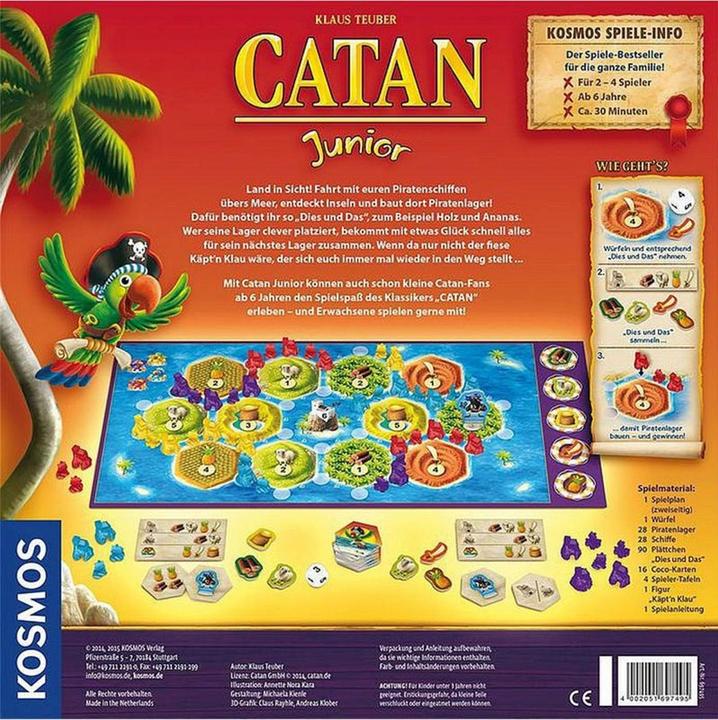 Image du produit Kosmos Catan Junior (Allemand)