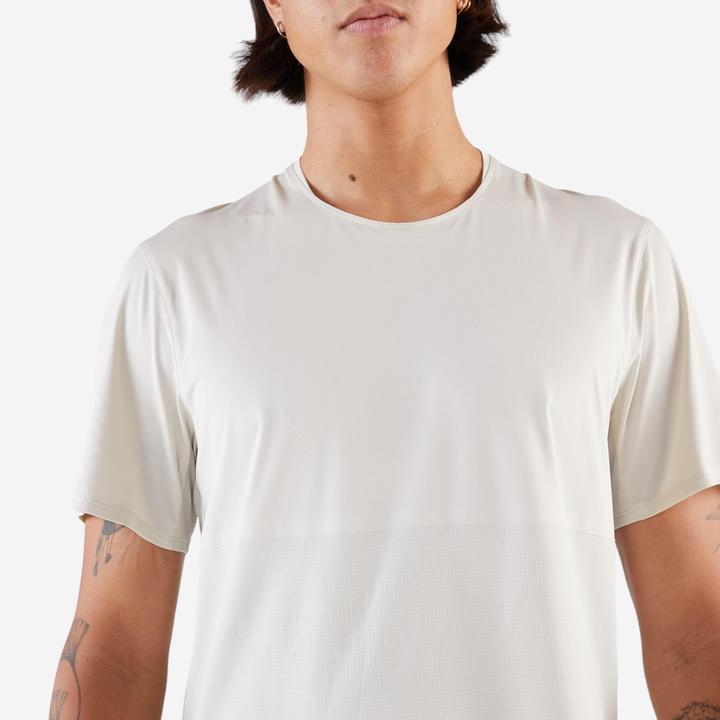Produktbild Kiprun Laufshirt kurzarm Herren Langstrecke - Run 900 Ultra beige (XL)