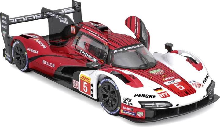 Immagine prodotto Bburago Modellino di Porsche 963 LeMans '23 #5 in scala 1:24