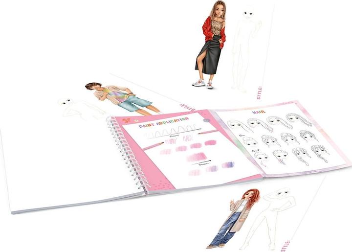 Produktbild Top Model Topmodel - Create Your TOPModel Colouring Book - (413582)