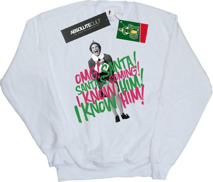 Produktbild Elf Santa's Coming Sweatshirt (S)