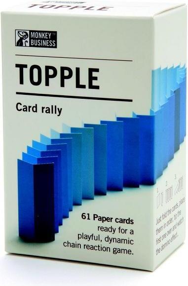 Image du produit Monkey Business Rallye de cartes Topple (Allemand, Anglais, Français, Italien)