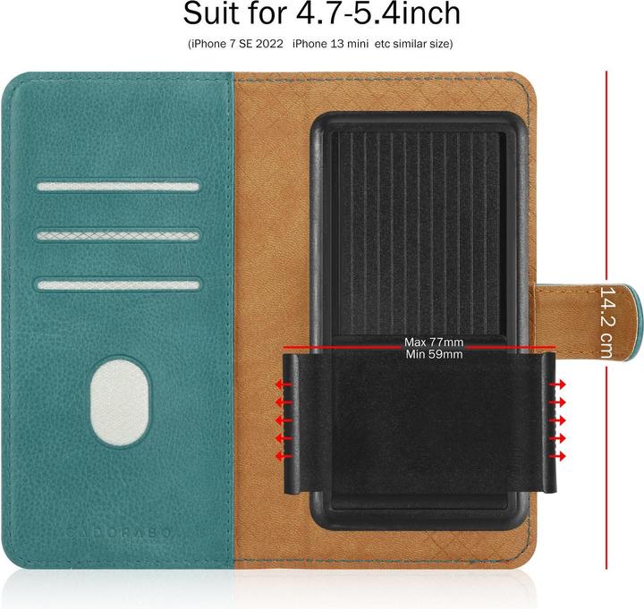 Actual product image Cadorabo Case for Nokia Lumia 820 Book Cover (Nokia Lumia 820)