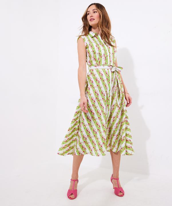Produktbild Joe Browns Stripe Rose Tie-Waist Dress (38)