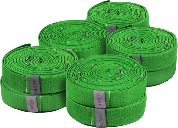 Flexvit Multi Fitnessband, mittel, 10er-Set (Mittel)