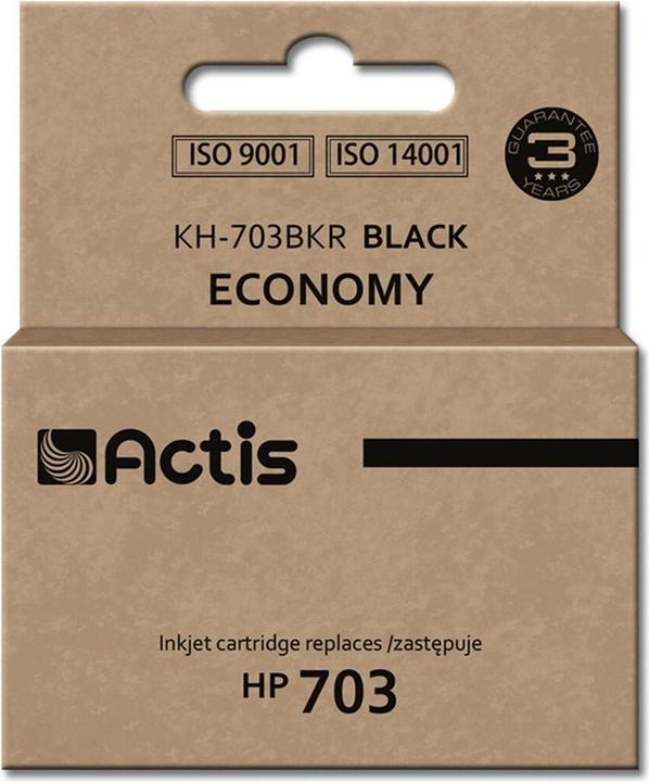Actual product image Factis KH-703BKR black ink cartridge for HP printer 703 CD887AE - Compatible - Ink pair (FC)