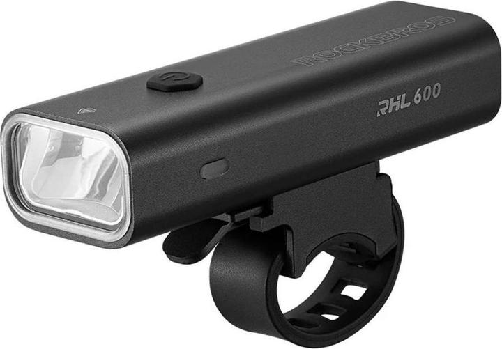 Actual product image Rockbros RHL600 front bicycle light 600lm 2600mAh IPX6 - black (600 lm, 600 lm)