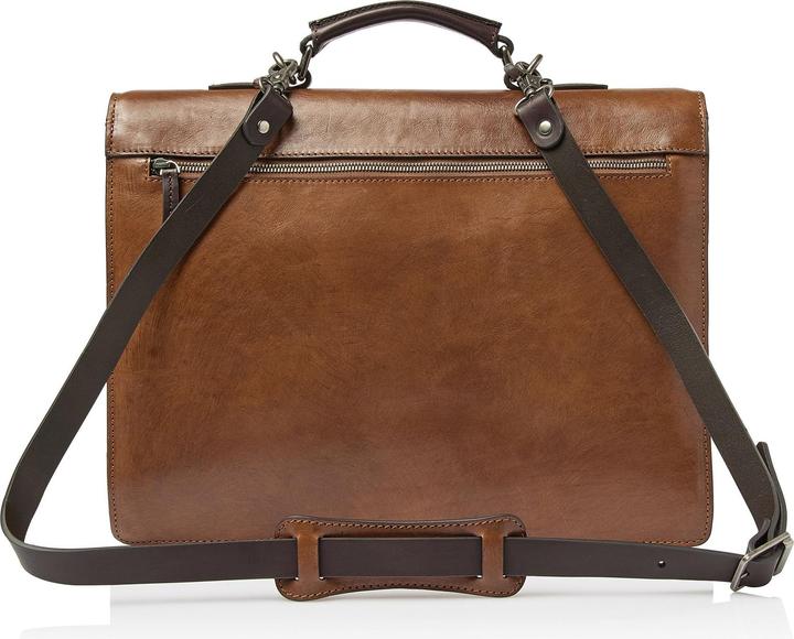 Actual product image Castelijn & Beerens Rien briefcase RFID leather 39.5 cm laptop compartment (17.30")
