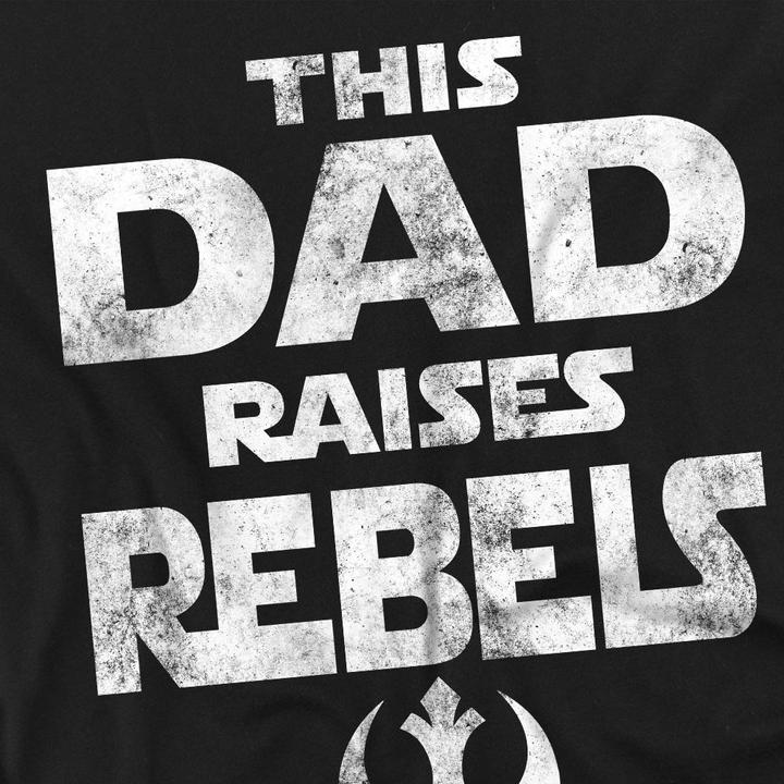 Produktbild Star Wars Dad Raises Rebels TShirt Vatertag (M)