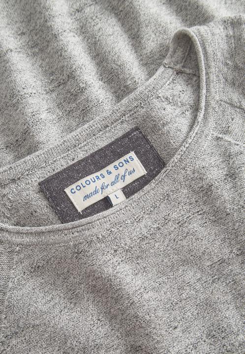 Actual product image Colours & Sons Roundneck slub jumper (S)