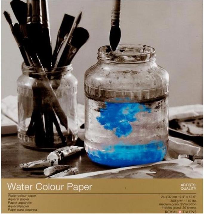 Actual product image Rembrandt Watercolour paper 24 x 32 cm (24 x 32 cm, Plain)
