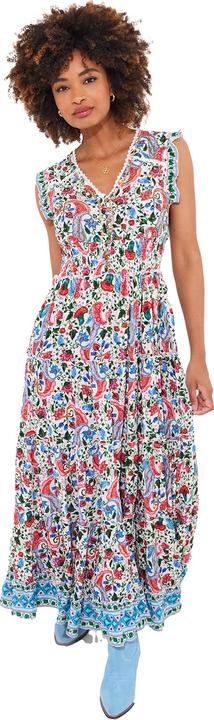 Immagine prodotto Joe Browns Beaded Floral Button Maxi Dress (38)