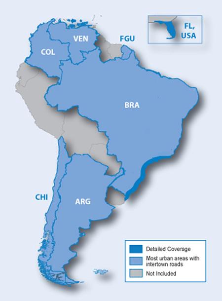 Garmin City Navigator NT Florida and South America